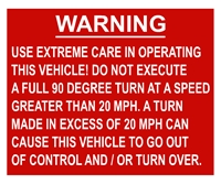 M151 TURN WARNING